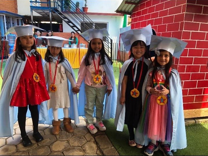 Graduation ceremony at Mother Care.